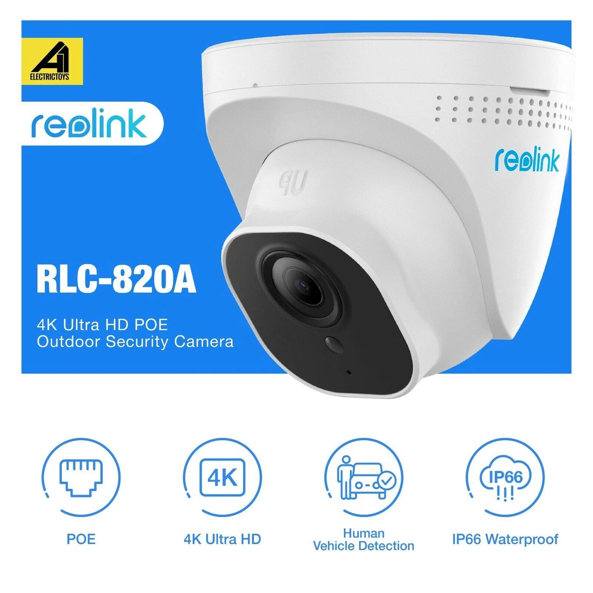 Reolink 4k ultra hd store poe security camera system
