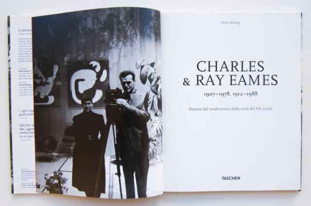 Charles &amp; Ray Eames (copertina rigida). Ediz. italiana. Taschen 2013 AR9314