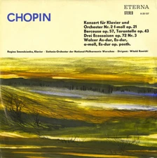 CHOPIN Piano Concerto 2 Berceuse 3 Ecossaises Waltzes SMENDZIANKA Eterna 825137