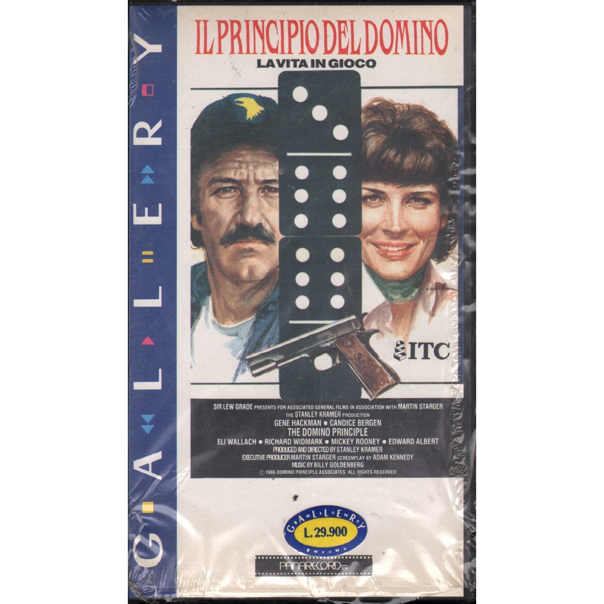 The Domino Principle, Life In The Game VHS Stanley Kramer 22101 Sealed