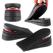 Height Increase Insole 3-Layer Air Cushion Heel Insert Lift Shoes Insole