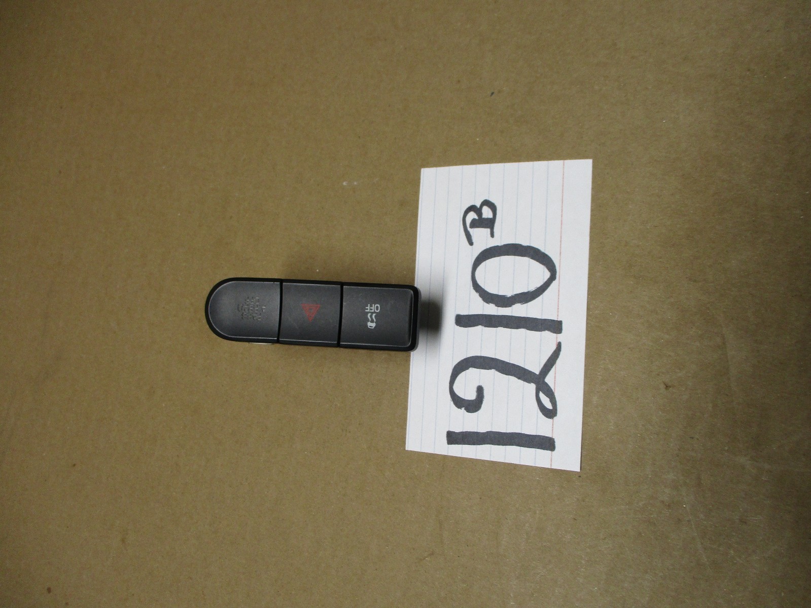2007 2008 2009 2010 Ford Edge Hazard Traction Switch Control Power #1210-B
