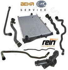For BMW E39 525i 528i 530i Radiator & Hoses Thermostat Cooling System Repair Kit