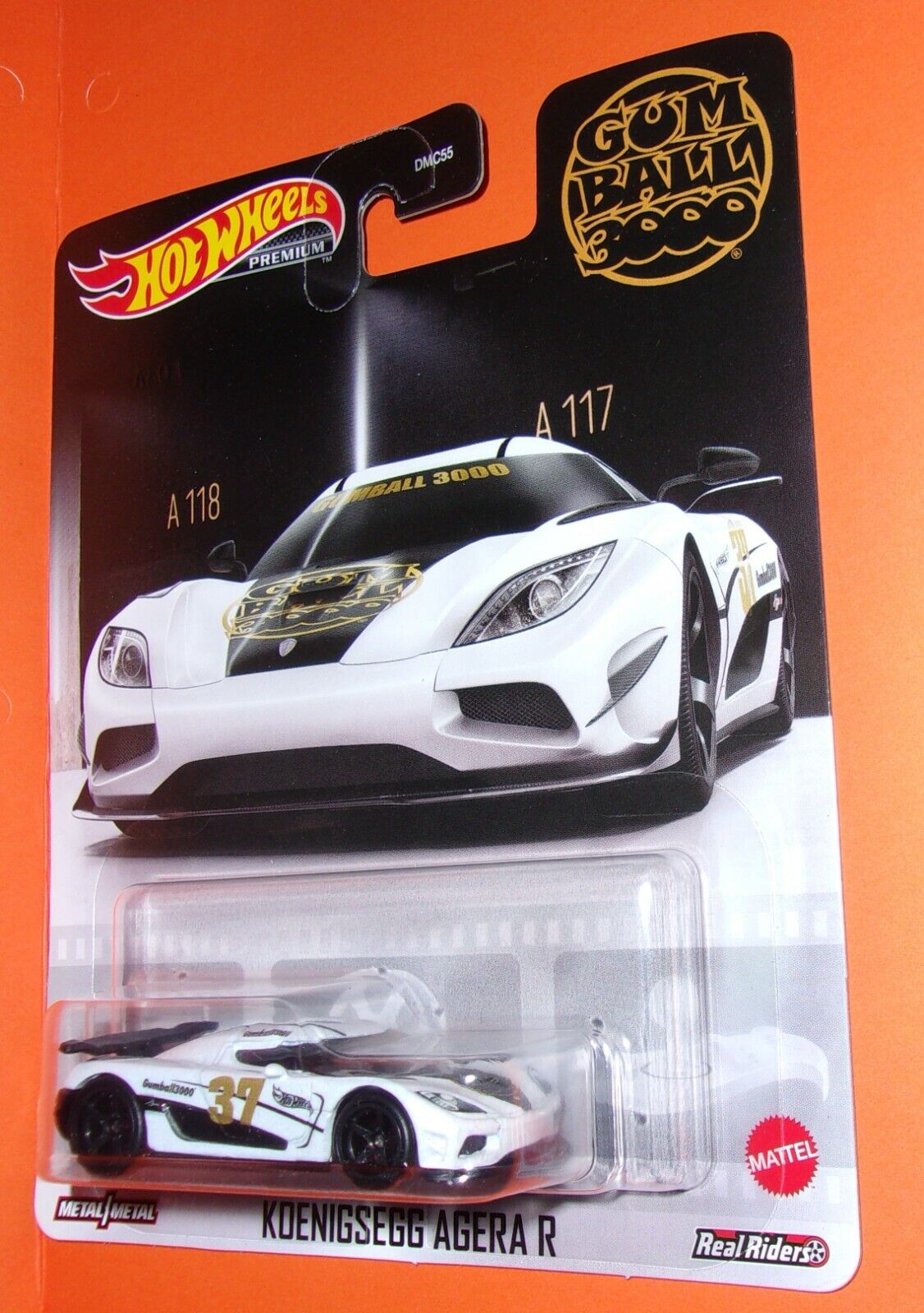 2021 Hot Wheels Premium Koenigsegg Agera R Gumball 3000