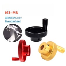 for Lathes Milling Machine Hand Wheel 30/40/50/60/80mm Diameter Hole Dia M3~M8