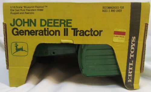Ertl Vintage Yellow Top Box John Deere Generation II Diecast 1/16 Tractor 512 - Picture 4 of 4