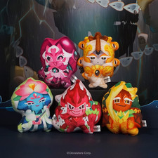 [COOKIEUN] Tribu Dragón Galleta Peluche Llavero (Aleatorio) - Artículos Oficiales MD