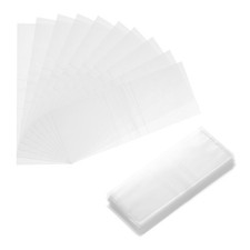 100Pcs Clear Perforated Shrink Band 75x30mm Fits Cap Diameter 43-46mm