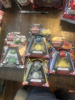 4-Pack Bakugan Street Brawl Special Attack Action Figures,  NEW SEALED PACKS