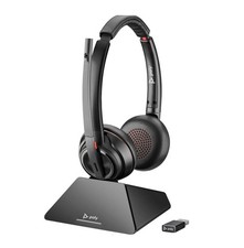 NEU mit Garantie POLY Savi 8220UC DECT Stereo USB-Headset inkl. Ladestation OVP