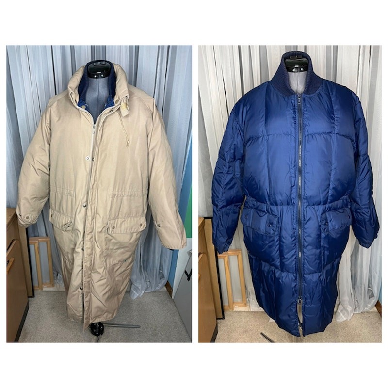 outergear overcoat zip out down lining - image 1