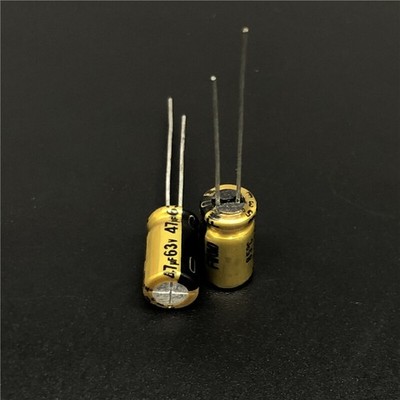 10pcs 47uF 63V 6.3x11mm   FW 63V47uF High Grade HiFi Audio Capacitor #pk