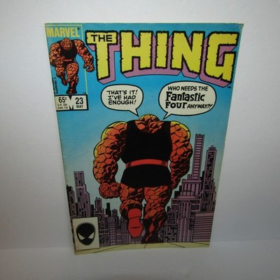 The Thing #23 May 1985  Marvel Comics Vintage Comic Book