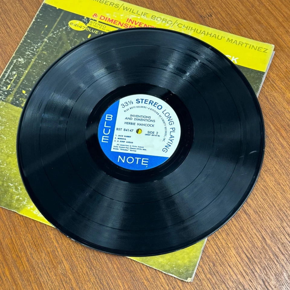 Herbie Hancock – Inventions And Dimensions - Vinyl, LP, Album, 1966, Stereo 1966 - Image 4 of 4