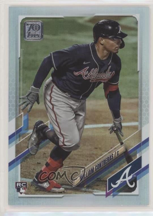 2021 Topps Rainbow Foil William Contreras #390 fc1