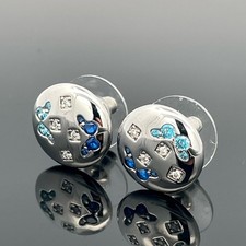 OHRSTECKER PALLADINIERT MIT MULTI ZIRKONIA SCHMUCKJAGD