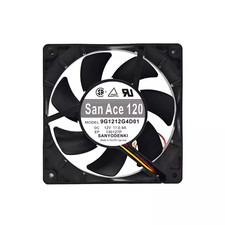 Sanyo 9G1212G4D01 DC12V 0.9A 12cm 12025 3-wire cooling fan