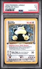 1999 POKEMON JUNGLE 1ST EDITION #11 SNORLAX-HOLO PSA 5