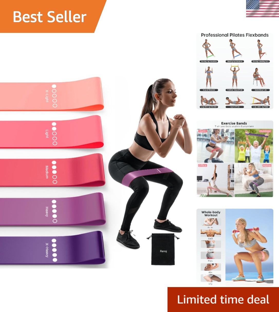 5-pack - Ideal For Fitness Enthusiasts & Beginners