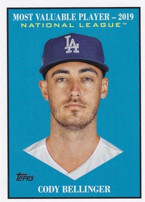 CODY BELLINGER TOPPS UPDATE MVP MOST VALUABLE PLAYER INSERT YANKEES #MV-8 2025