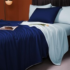 Cooling Blankets for Hot Sleepers - Cool Like Ice Cream Lightweight Blanket f...