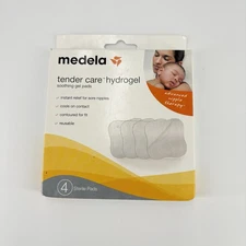 Medela Tender Care Hydrogel Soothing Gel Nipple Pads, 4 pack Expired 09/2024