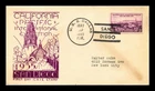Dr Jim Stamps FDC California Pacific Intl Expo Watson Cachet USS Dallas Cancel