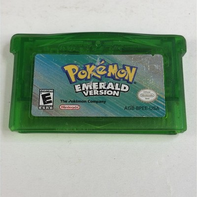 Pokemon Emerald Nintendo Game Boy Advance Authentic READ