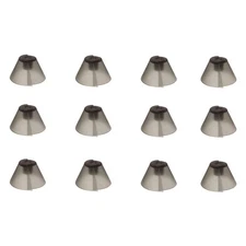 12 Counts GN Resound Sure Fit Hearing Aid Tulip Domes For Standard Receiver B...