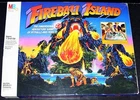 Vtg 1986 FIREBALL ISLAND Board Game Milton Bradley 3D Game Complete Original VGC