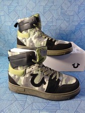 Zapatos True Religion Camuflados para Hombre Camuflaje Talla 10M Zapatos de caña alta MATEO CAMSD NUEVOS