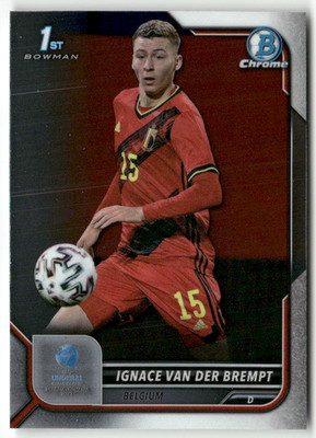 2022 Topps Bowman Chrome Under21 No. 7 Ignace van der Brempt