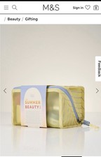 M&S Summer 2026 Beauty Bag NEW/SEALED