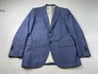 Suitsupply Jacket Lazio Single Breasted Slim US 38S Blazer Blue E.Thomas Fabric