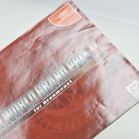 F1 WORLD GRAND PRIX II 2 Dreamcast Sega 3203 dc