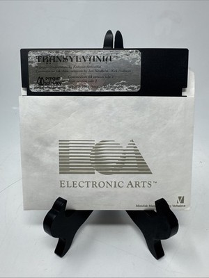 TRANSYLVANIA - Atari 400/800 Computer Penguin Software Video Game Disk - Classic