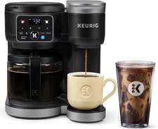 Keurig K-Duo Single Serve K-Cup Pod & Carafe Coffee Maker, Black
