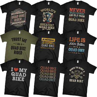 QUAD BIKE RIDER T-SHIRTS. WÄHLEN SIE AUS UNSEREN TOLLEN & LUSTIGEN DESIGNS. ATV GESCHENKIDEE