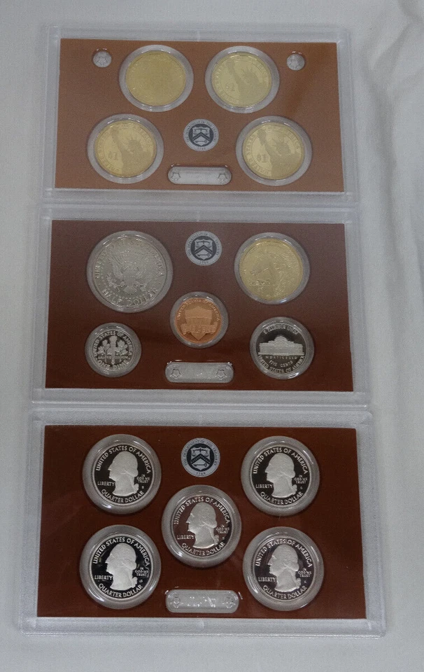 2012-S United States Mint Proof Set with COA & Box 14 Coins - Image 3 of 4