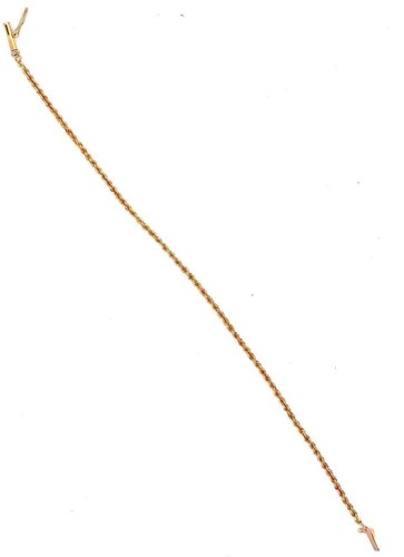 18 Karat Yellow Gold Circle Chain Bracelet 101-975 - 第 5/6 張圖片
