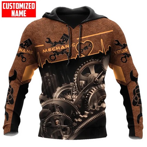 Mechanic Hoodie Grease Monkey Bolt Spanner Fast Sports Car - AU Stock - Picture 5 of 7