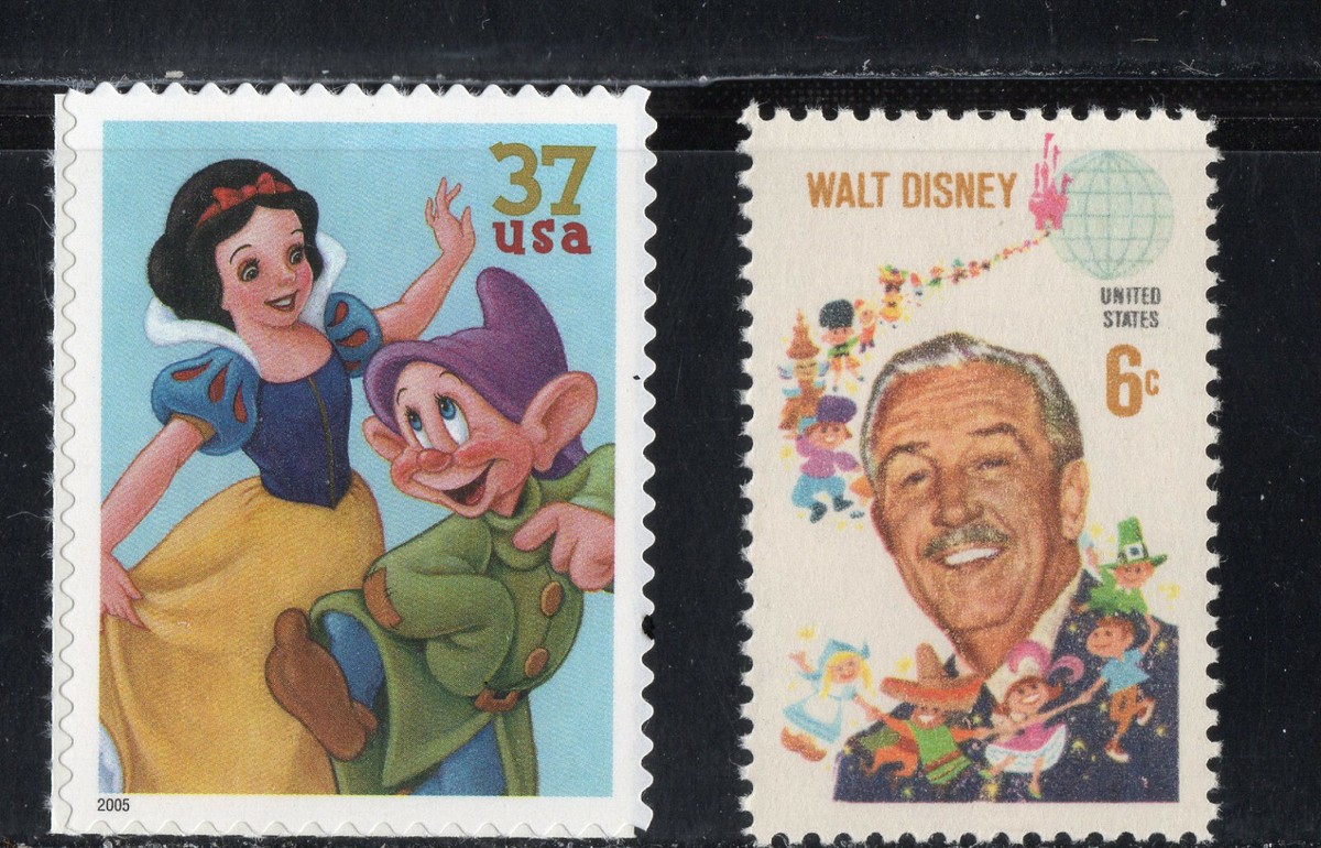 その他 Disney Store Disney Stamp Gallery SNOW WHITE DOPEY * WALT DISNEY * US POSTAGE STAMPS MINT | eBay