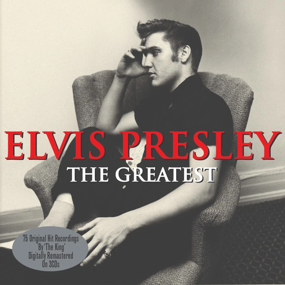 ELVIS PRESLEY * 75 Greatest Hits * NEW 3-CD Boxset * All Original Recordings