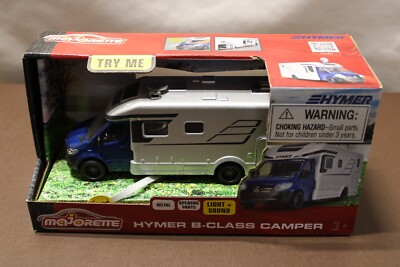 Majorette Hymer B-Class Camper Metal Lights & Sound Factory Sealed Simba Toys