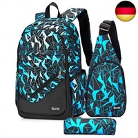 Bunie Schulrucksack Jungen Teenager Kinder Schulranzen Junge Rucksack MäDchen