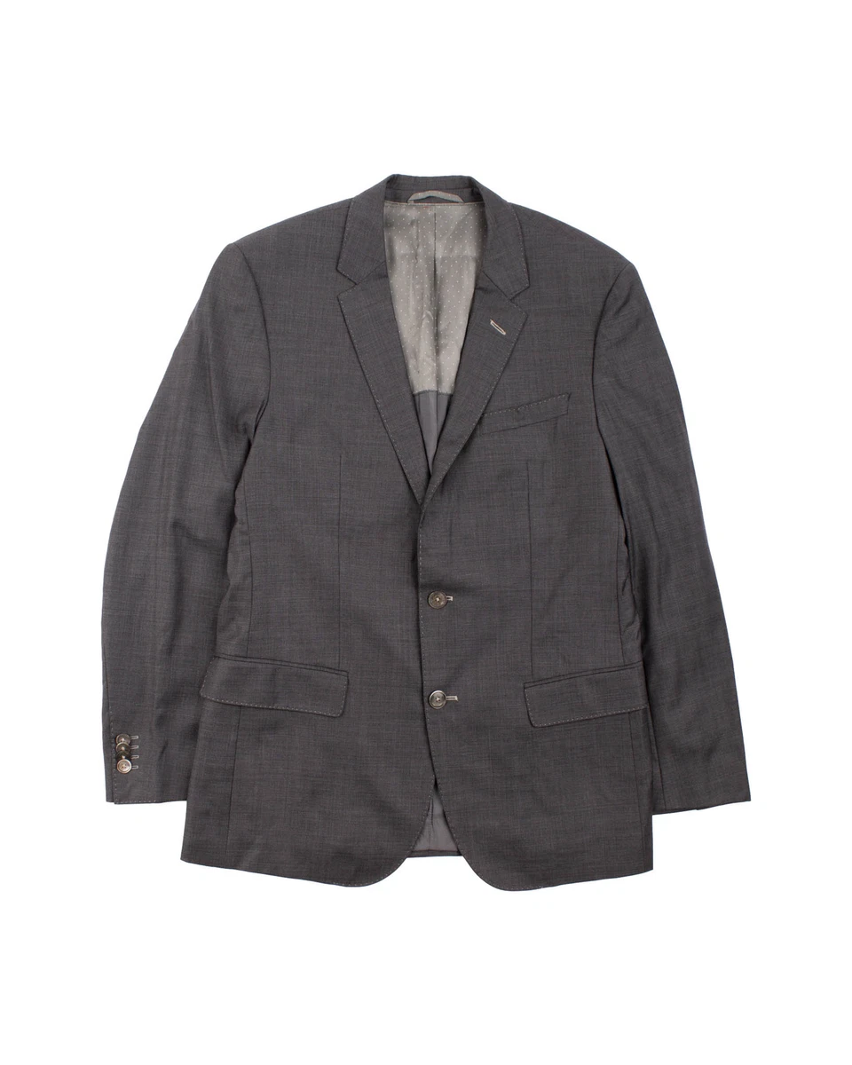 Hugo Boss Classic Wool Super 130 Blazer Jacket Size M UK38 EU48