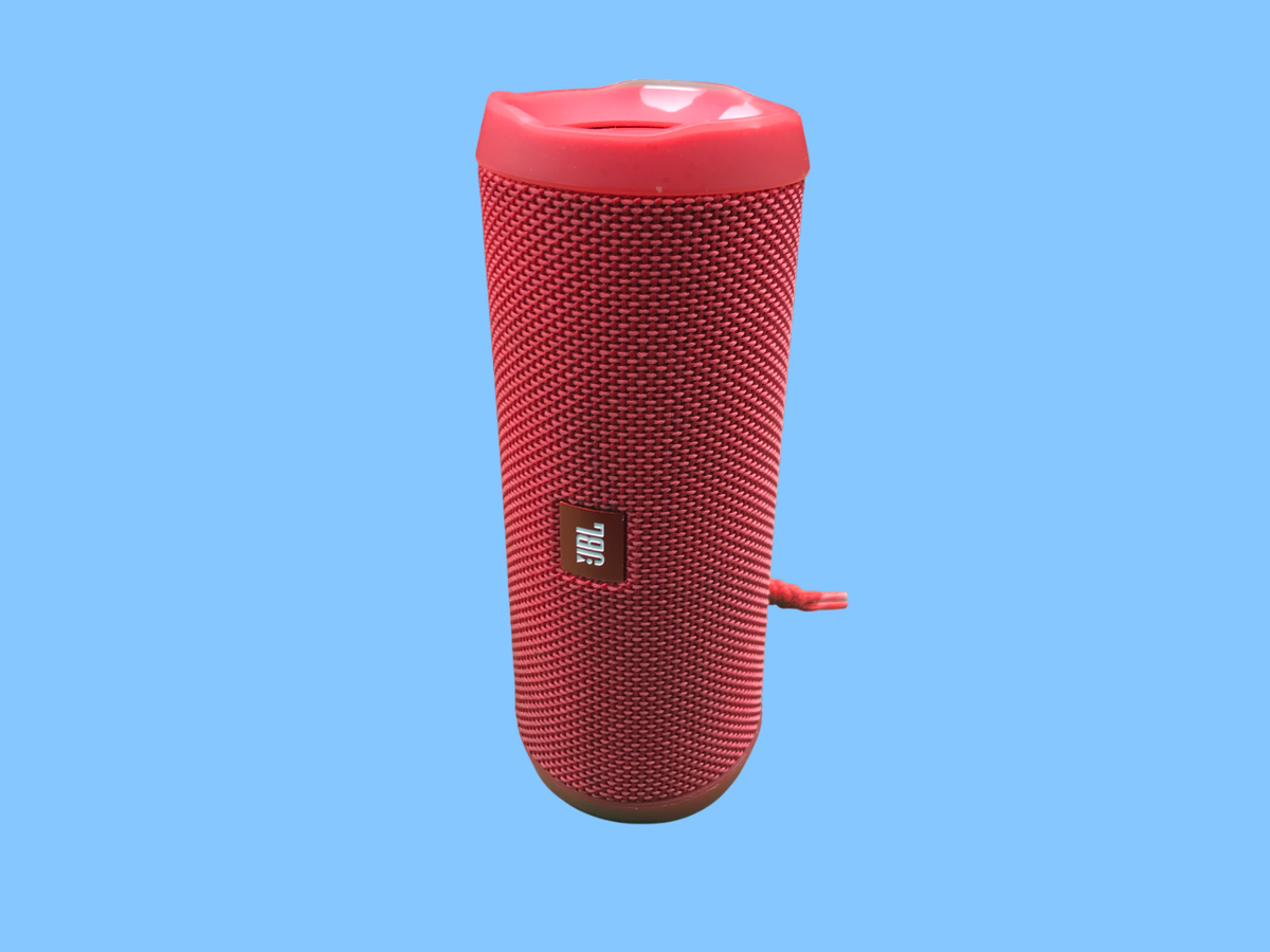 JBL Flip Portable Waterproof Bluetooth Wireless Speaker, Red, Used