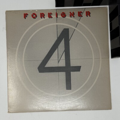 Foreigner 4 Four LP Record FREE Poly Sleeve