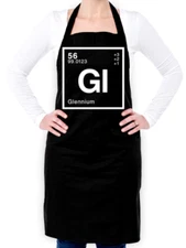 GLENN Periodic Element Unisex Apron - Geek - Science - Chemistry - Name