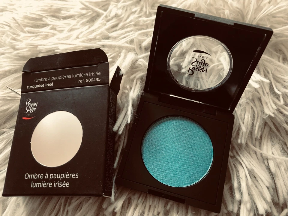 PEGGY SAGE OMBRE FARD A PAUPIERES mono lumière irisée 800435 TURQUOISE IRISEE